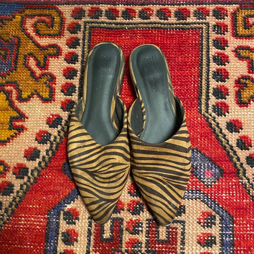 ASOS Tiger Print Flats